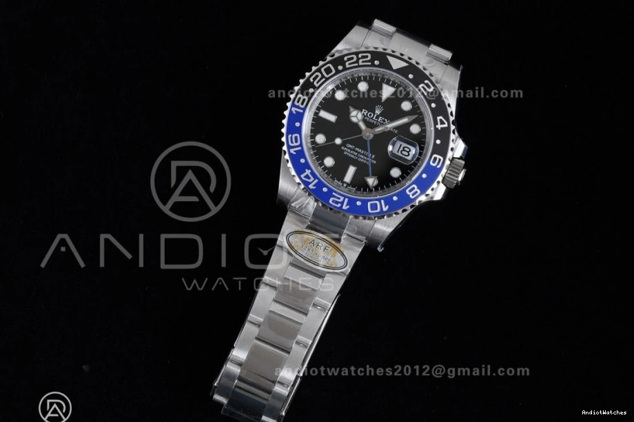 Best New 126710 On Batman Edition GMT ARF 904L V Master II Bracelet BLNR SS Oyster 1:1 851 Sleek SH3285 0801
